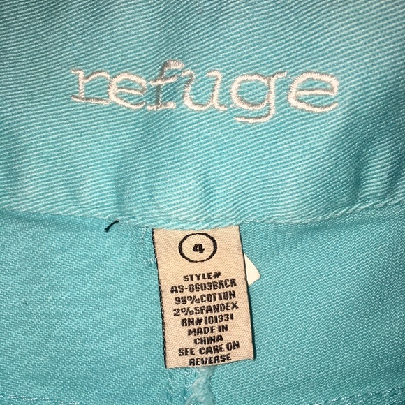 Refuge blue shorts size 4 - Picture 3 of 3